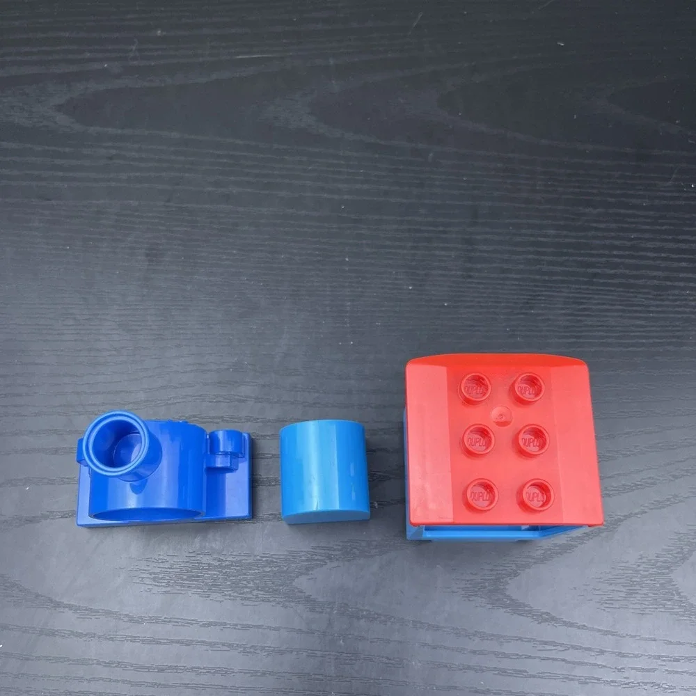 LEGO DUPLO Dark Azure Train Cab Roof & Front Engine Cover 10810 Replacement